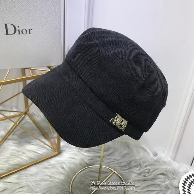 DIOR迪奧 時尚百搭 八角帽軍帽 LLWJ5513
